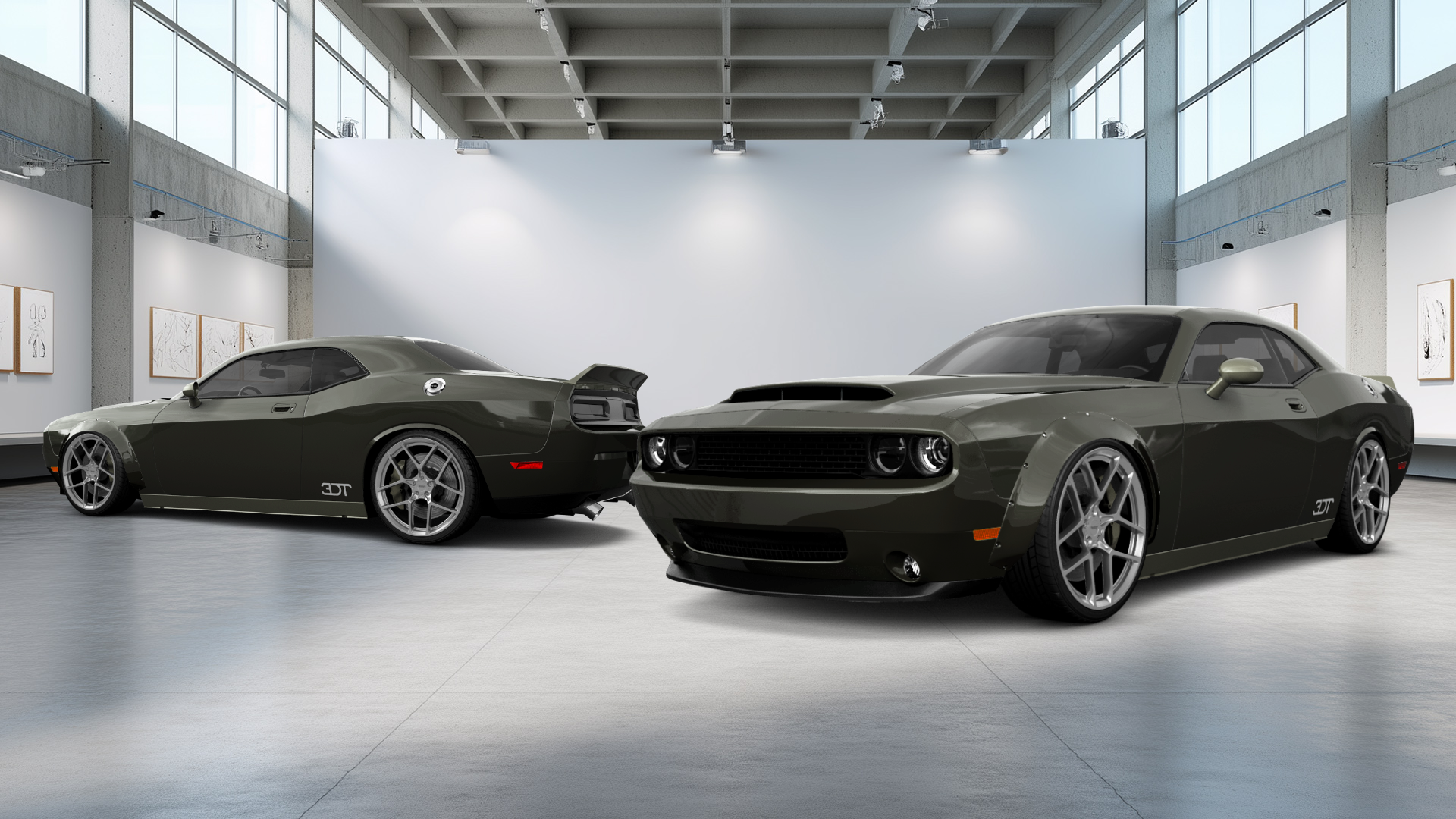 Dodge Challenger 2 Door Coupe 2009 tuning