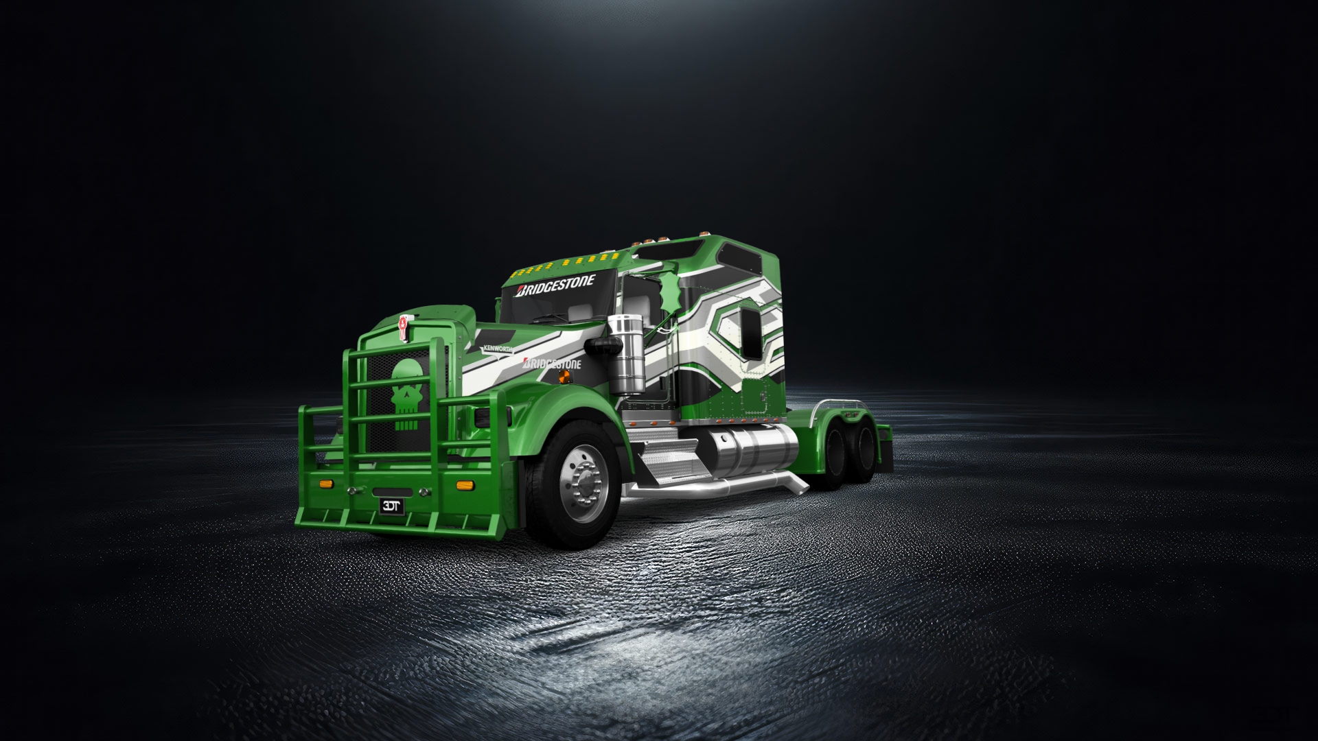 Kenworth W900 Sleeper Cab Truck 2015