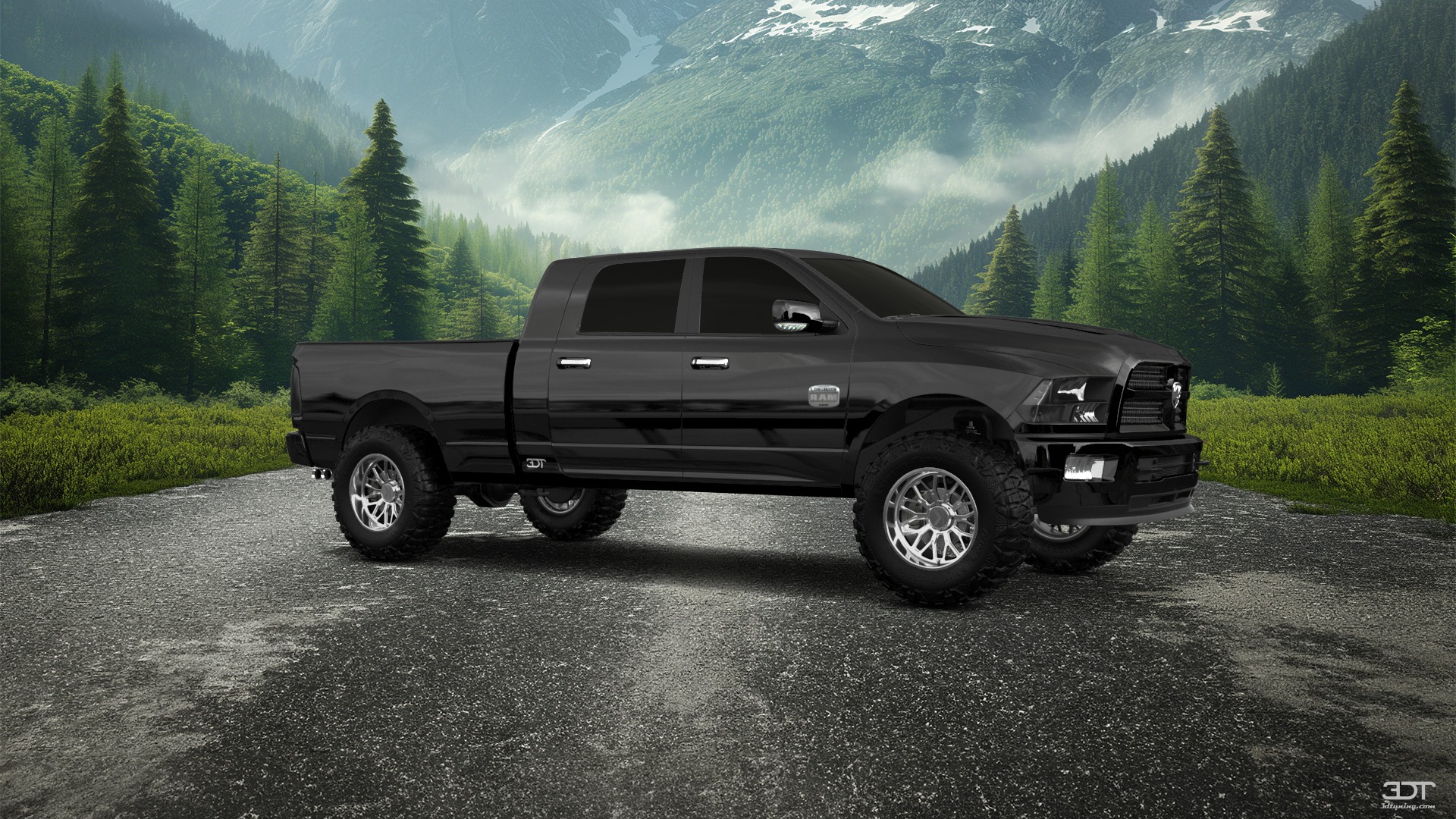 Dodge Ram 2500 Mega Cab 6.4 ft box 4 Door pickup truck 2010