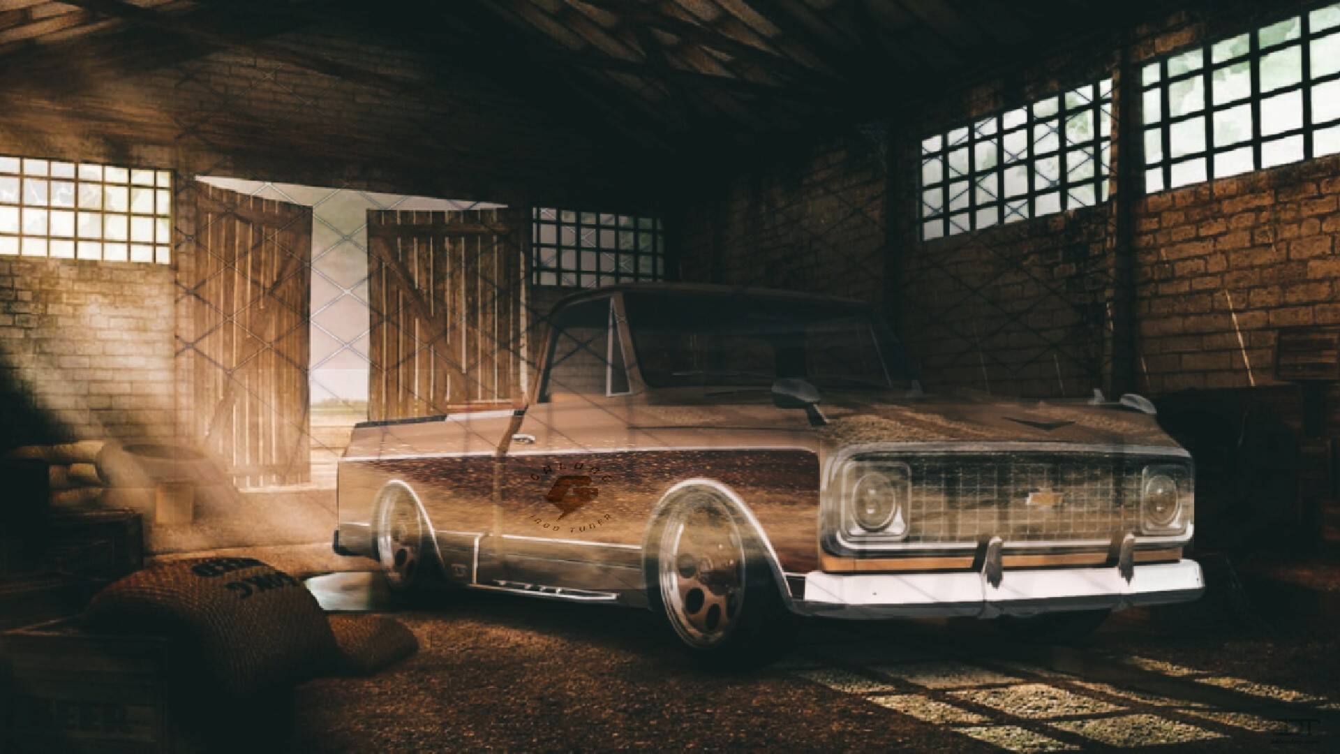 Chevrolet C-10 Cheyenne 2 Door pickup truck 1972