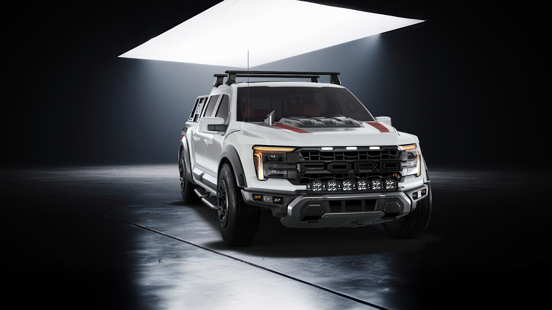 Ford F-150 Raptor 4 Door pickup truck 2024 tuning