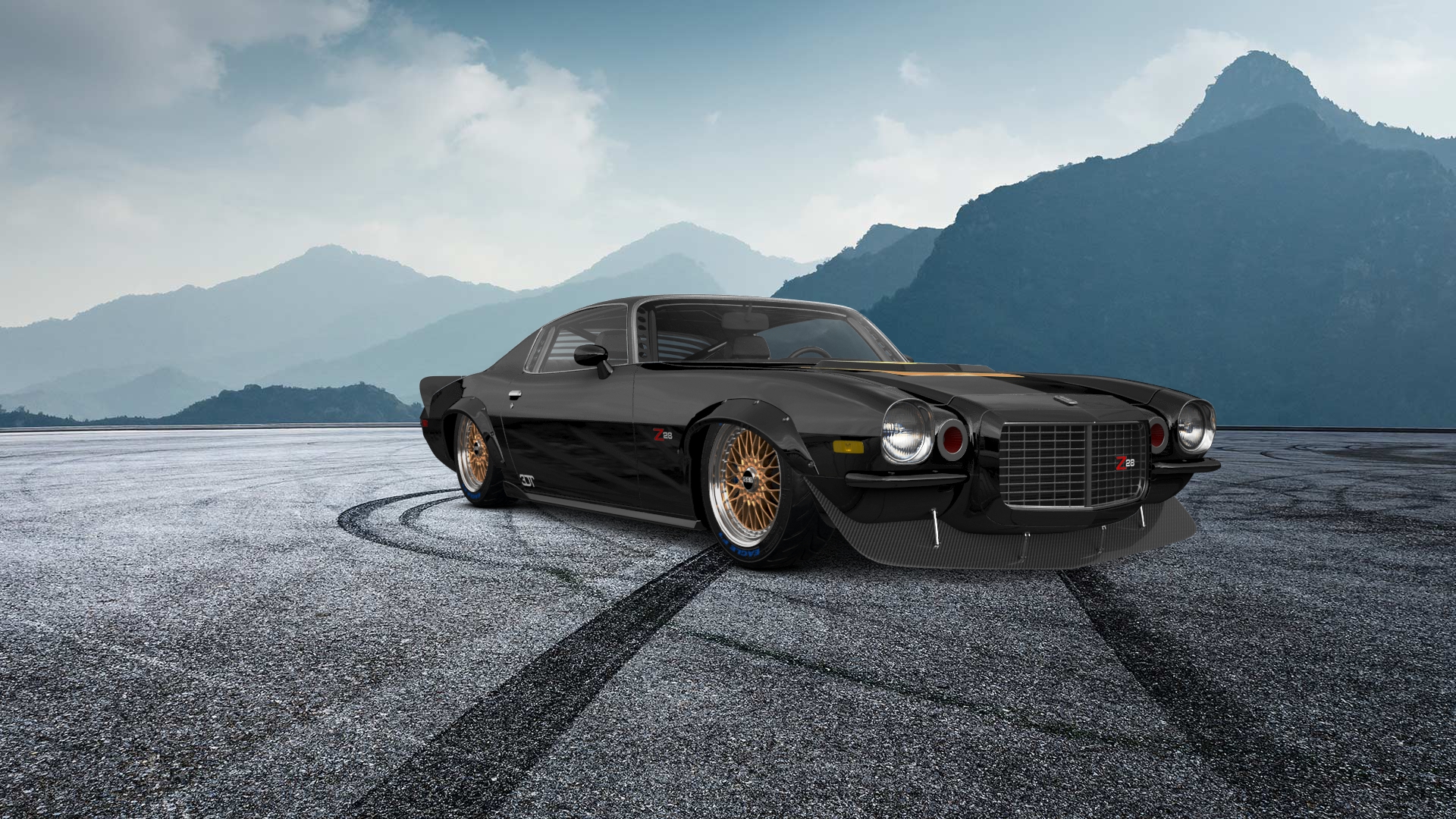 Chevrolet Camaro Z28 2 Door Coupe 1970 tuning