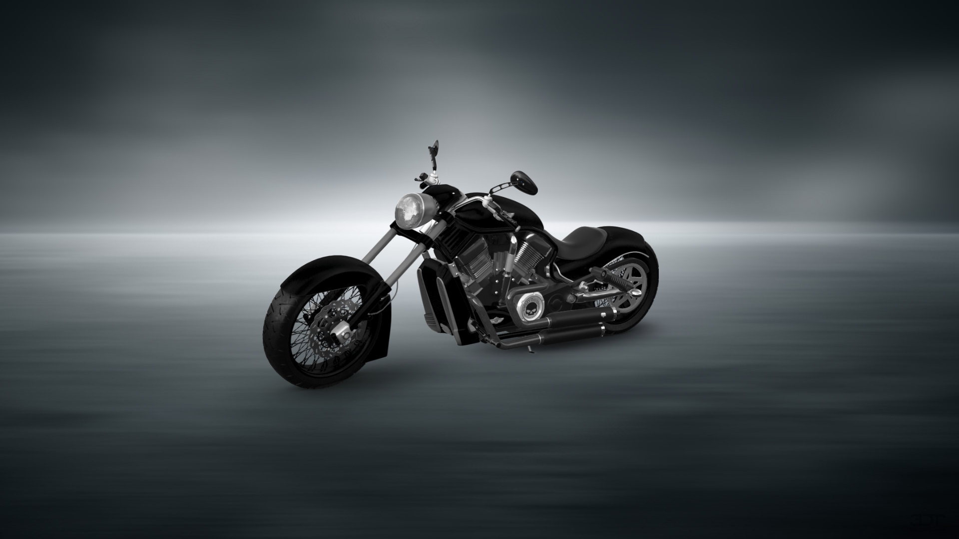 Harley-Davidson Custom Chopper Cruiser 2011