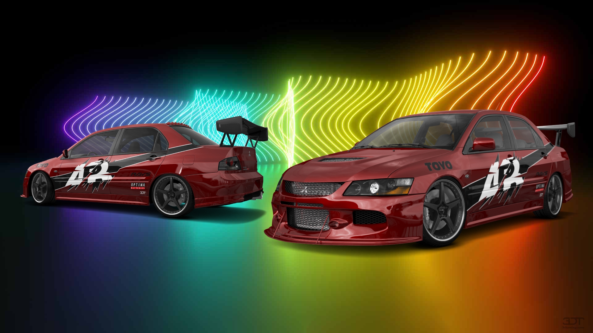 Mitsubishi Lancer Evo IX 4 Door Saloon 2005 tuning