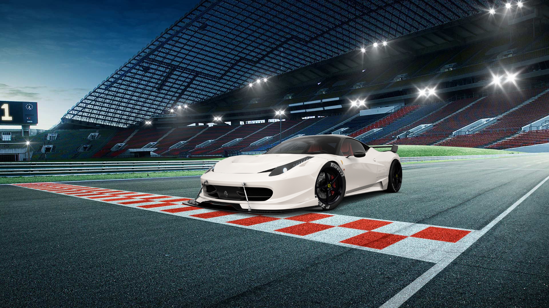 Ferrari 458 Italia 2 door spider 2010 tuning