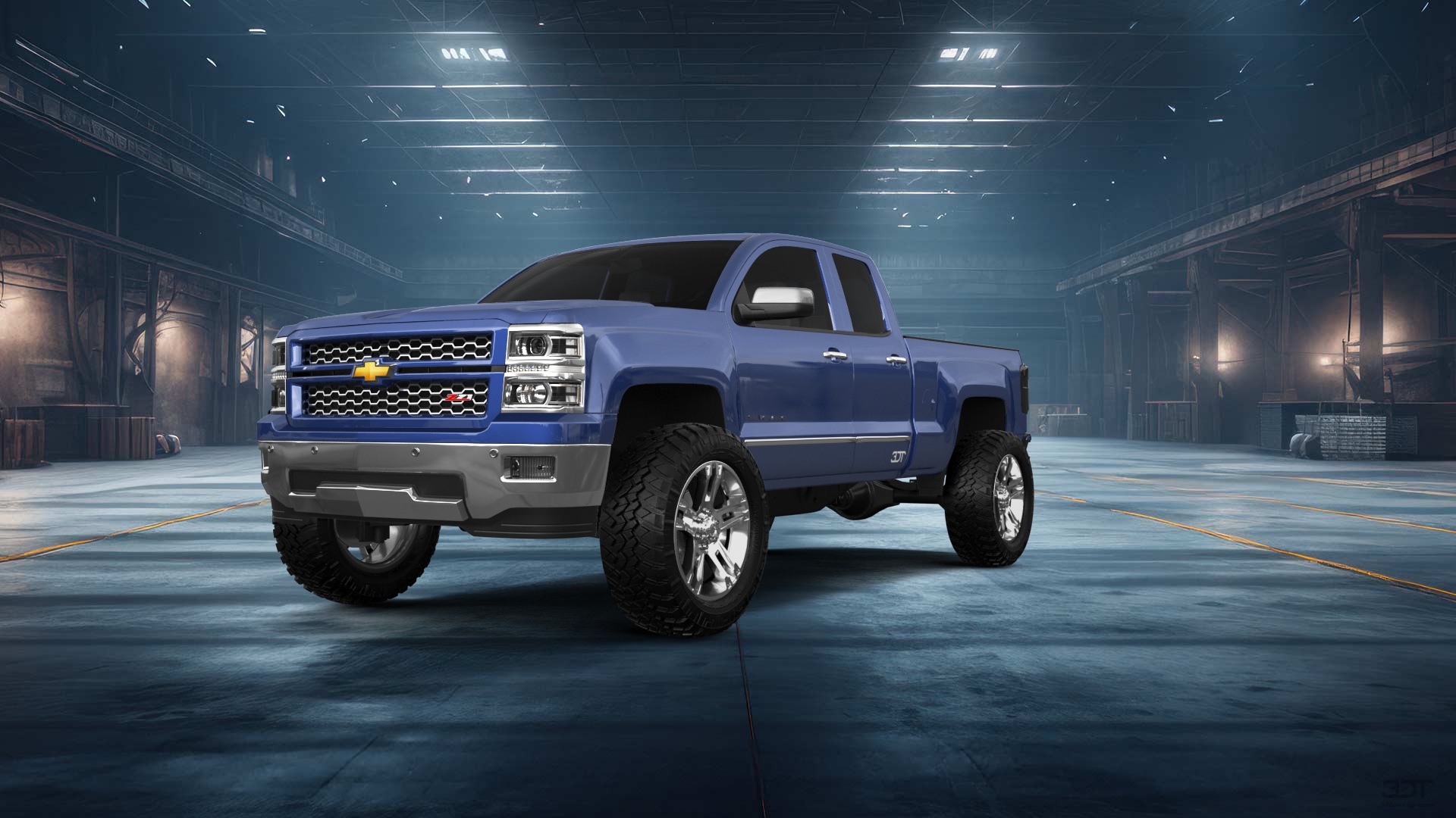 Chevrolet Silverado 1500 6.5 ft box 4 Door pickup truck 2014