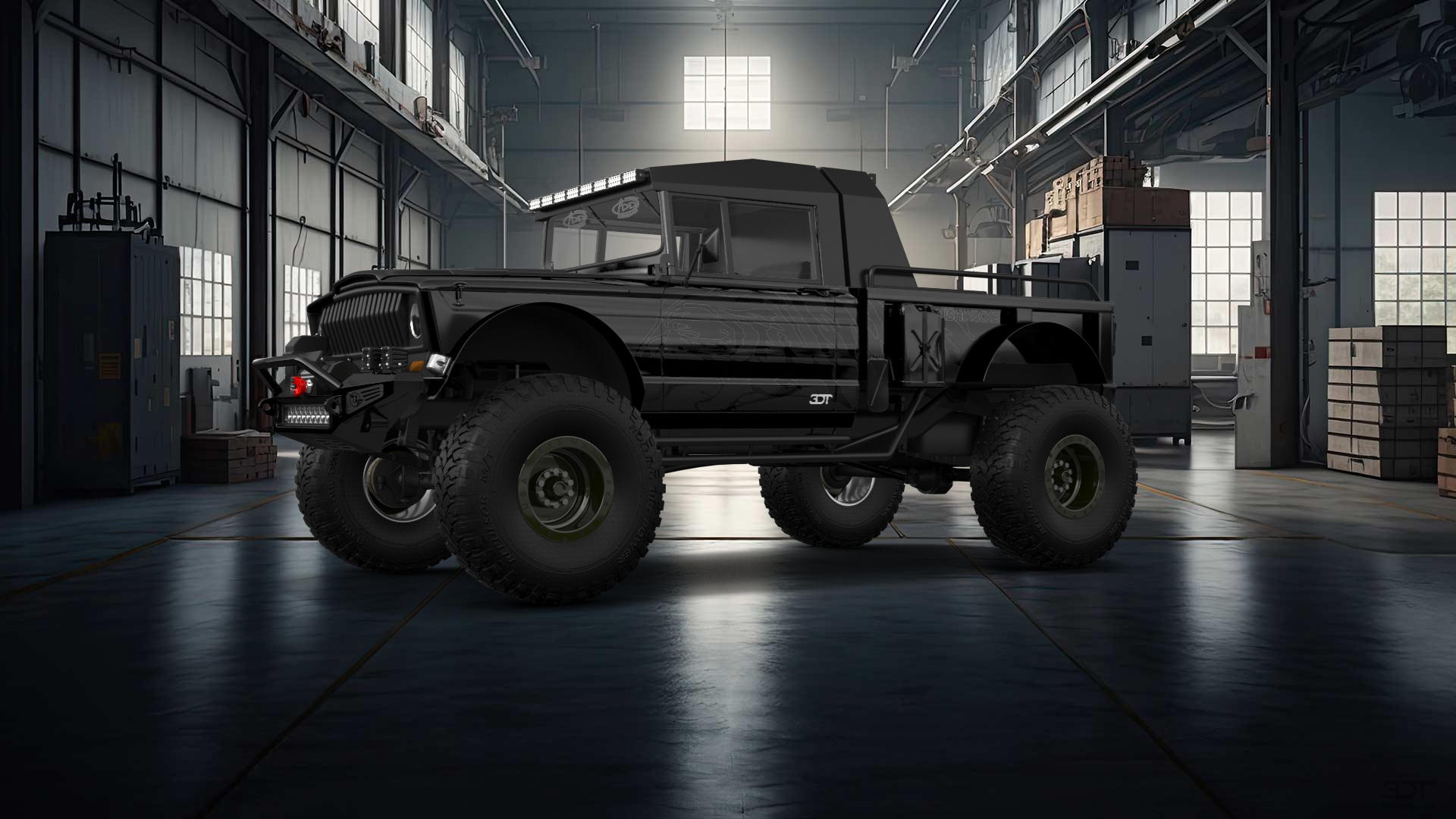 Jeep Kaiser M715 2 Door pickup truck 1968