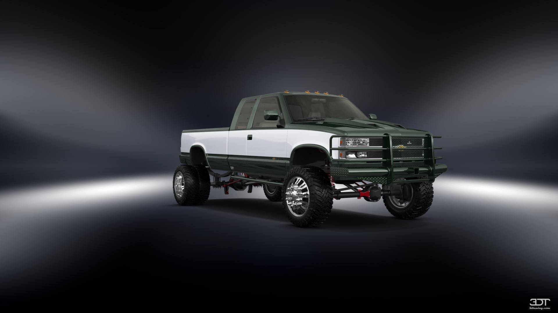 Chevrolet K3500 Extended Cab Pickup Truck 1988