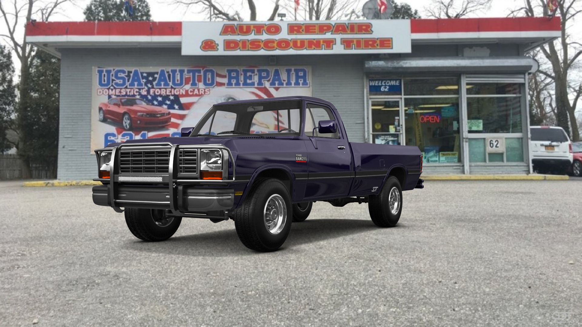 Dodge Ram 2 Door pickup truck 1991 Images