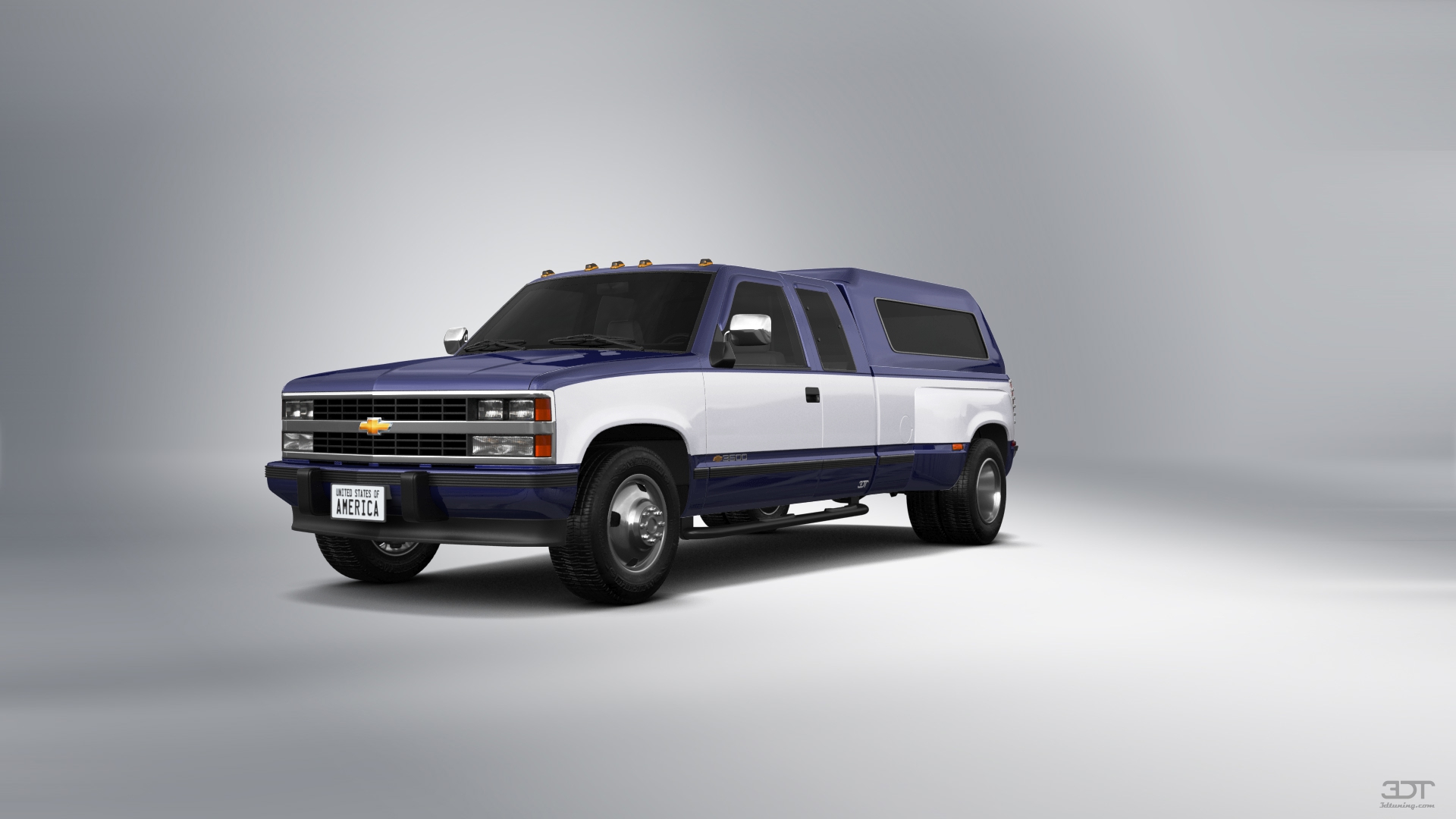Chevrolet K3500 Extended Cab Pickup Truck 1988