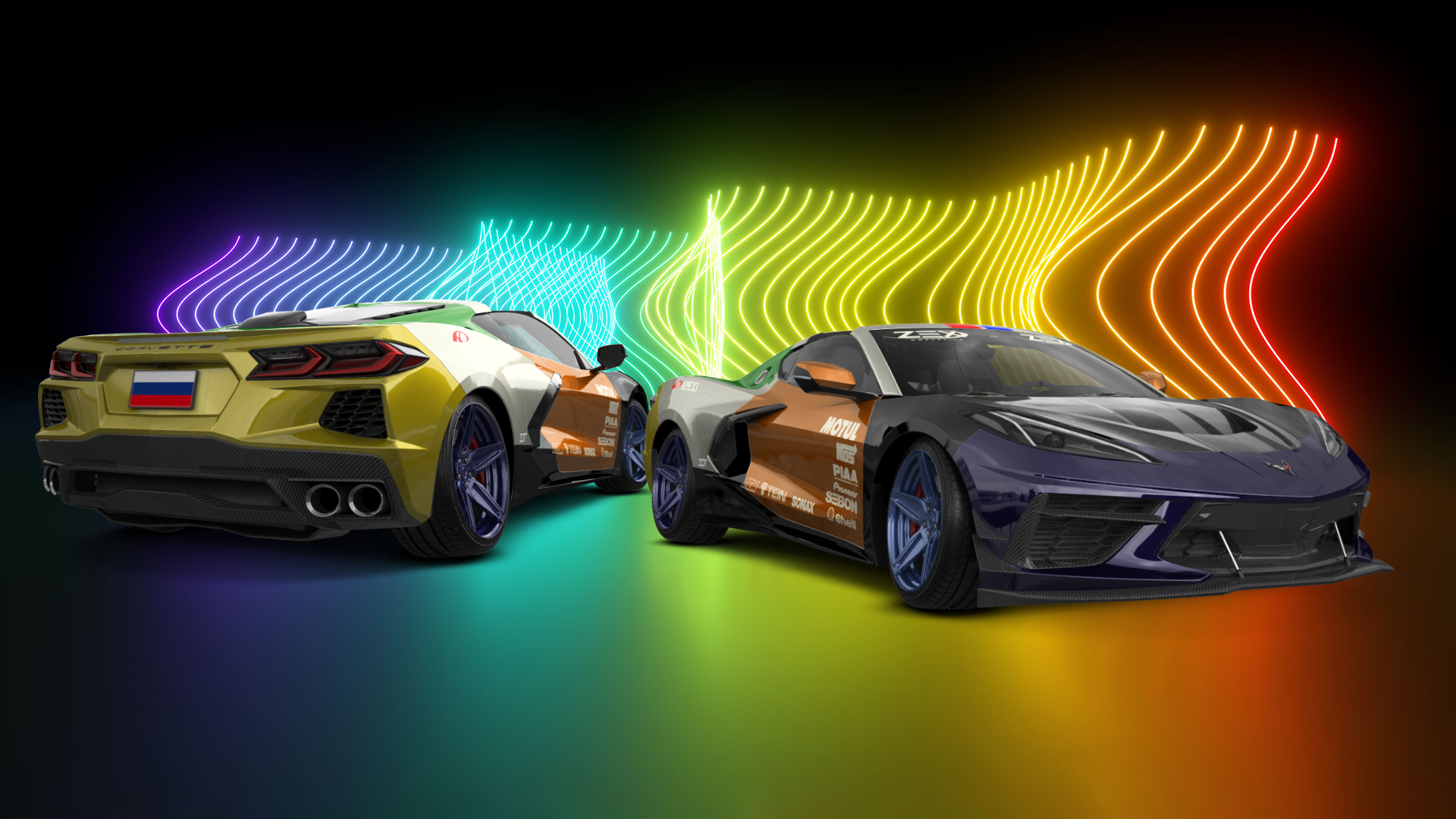 Chevrolet Corvette 2 door targa top 2020 tuning