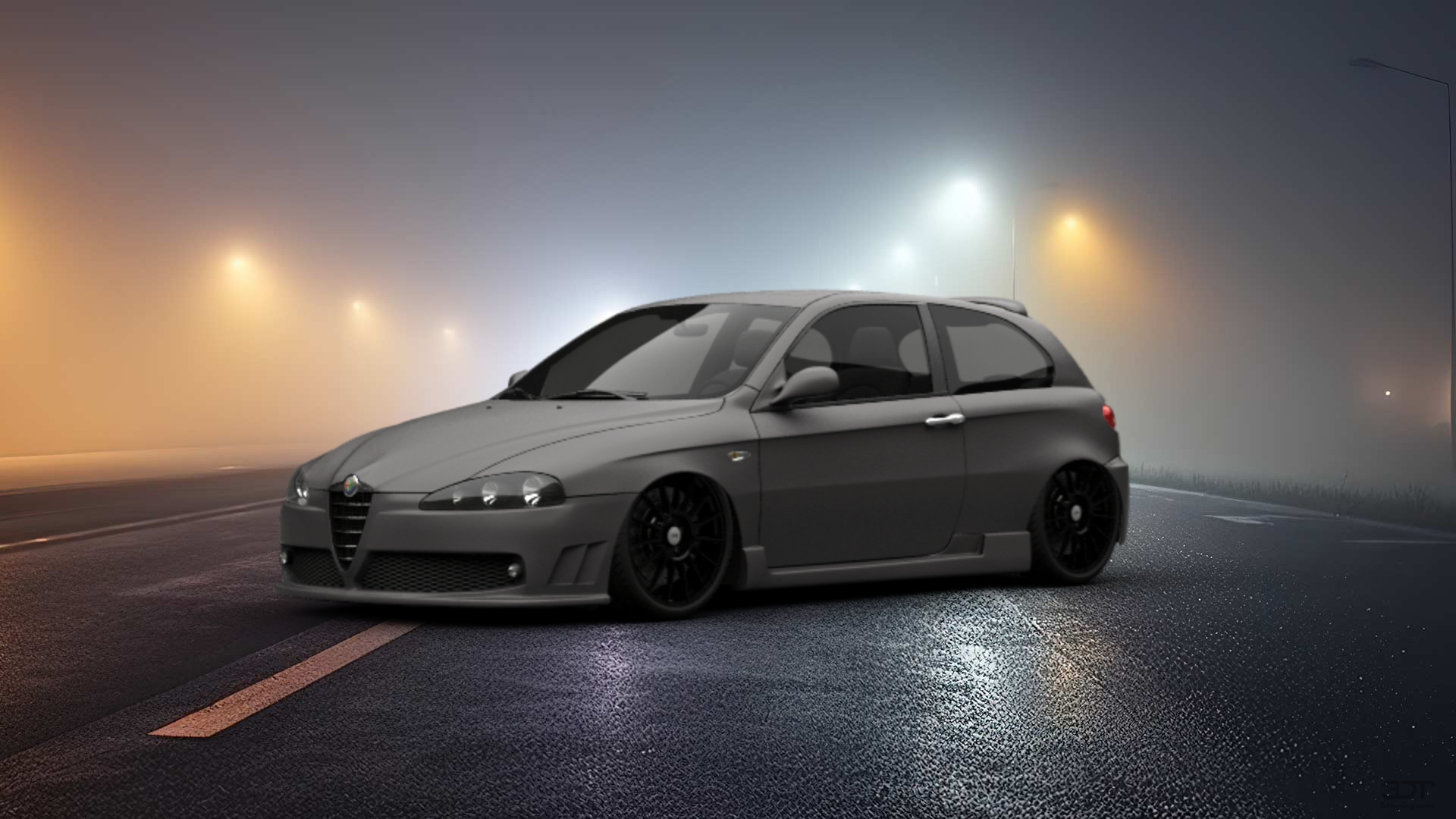 Alfa Romeo 147 3 Door Hatchback 2009