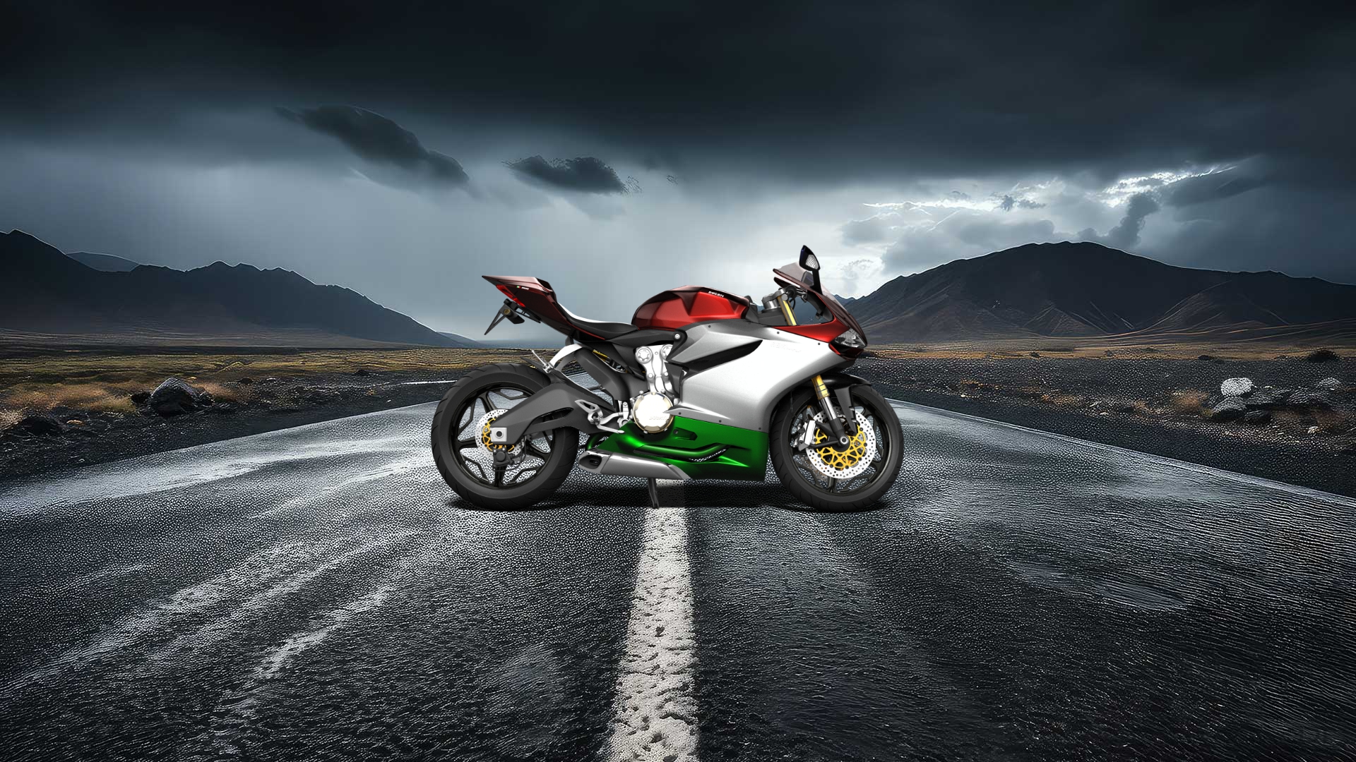 Ducati 899 Panigale Sport Bike 2015