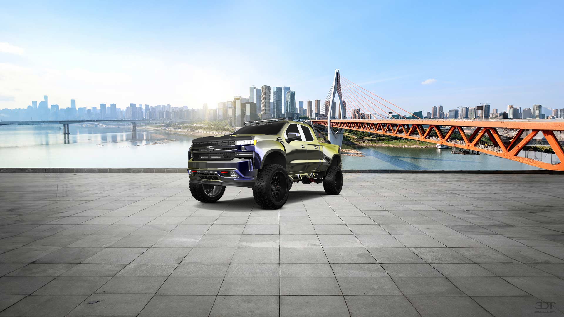 Chevrolet Silverado 1500 6.6 ft box 4 Door pickup truck 2021