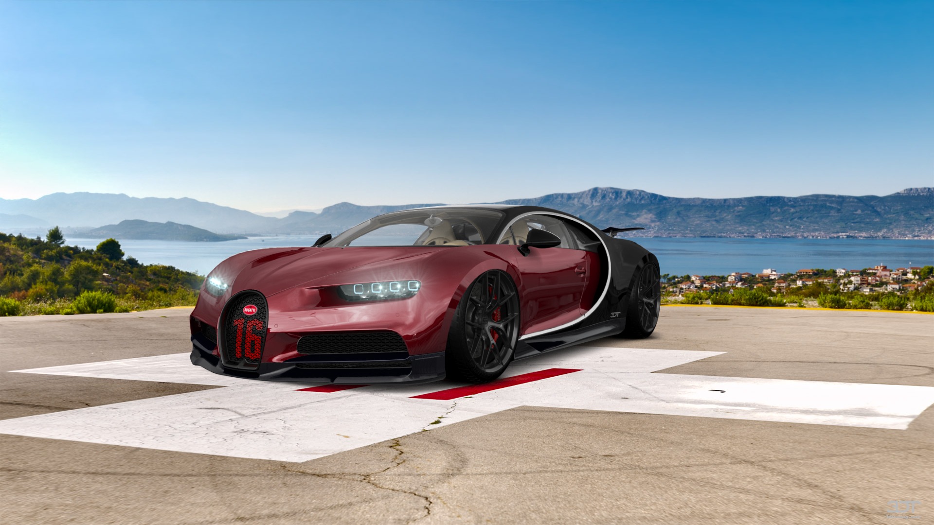 Tuning Bugatti Chiron 2 Door Coupe 2016