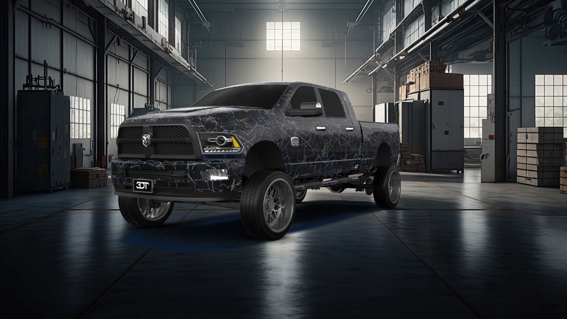 Dodge Ram 2500 Mega Cab 6.4 ft box 4 Door pickup truck 2010