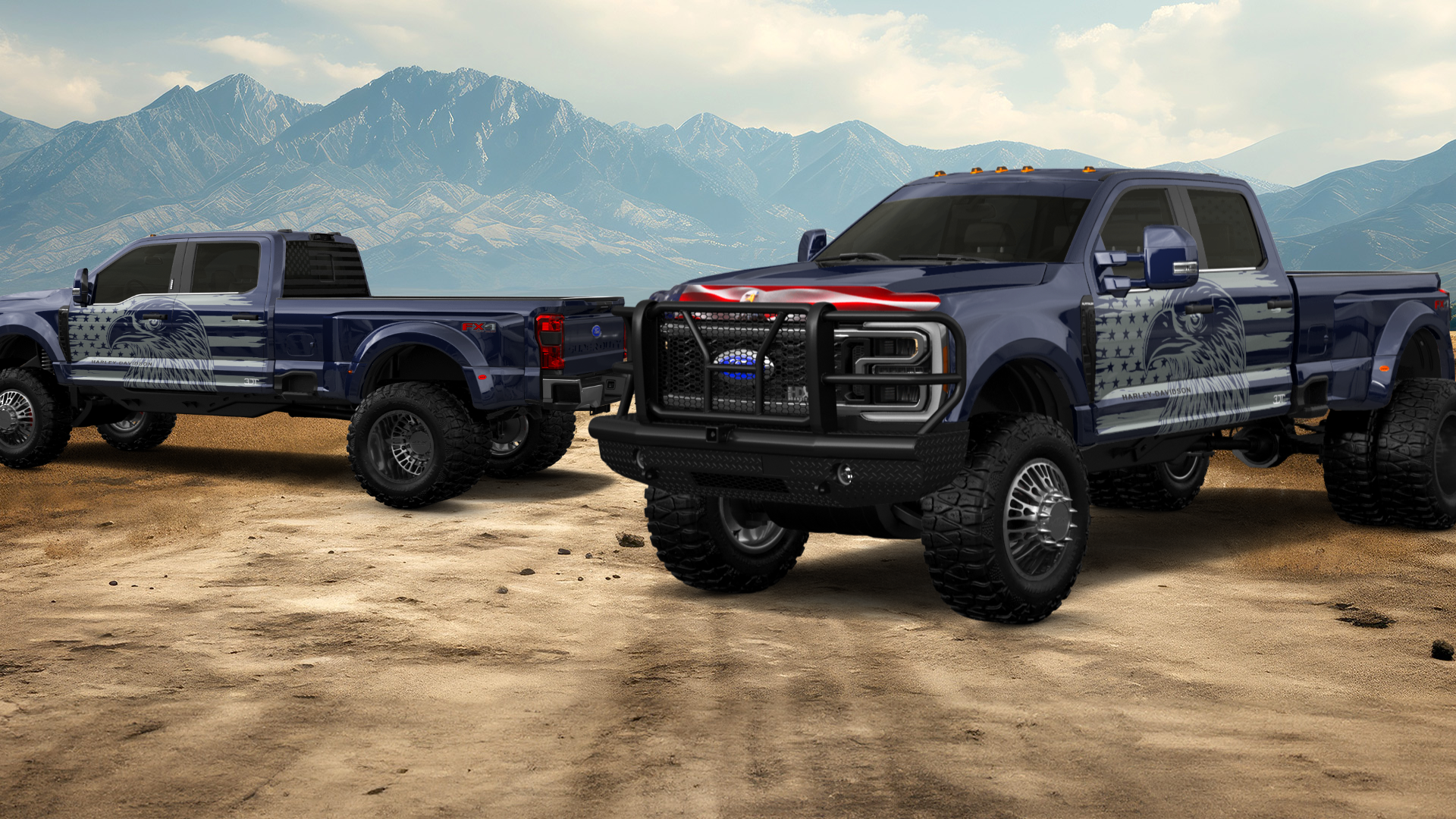 Ford F-350 DRW Crew Cab 4 Door pickup truck 2023 tuning