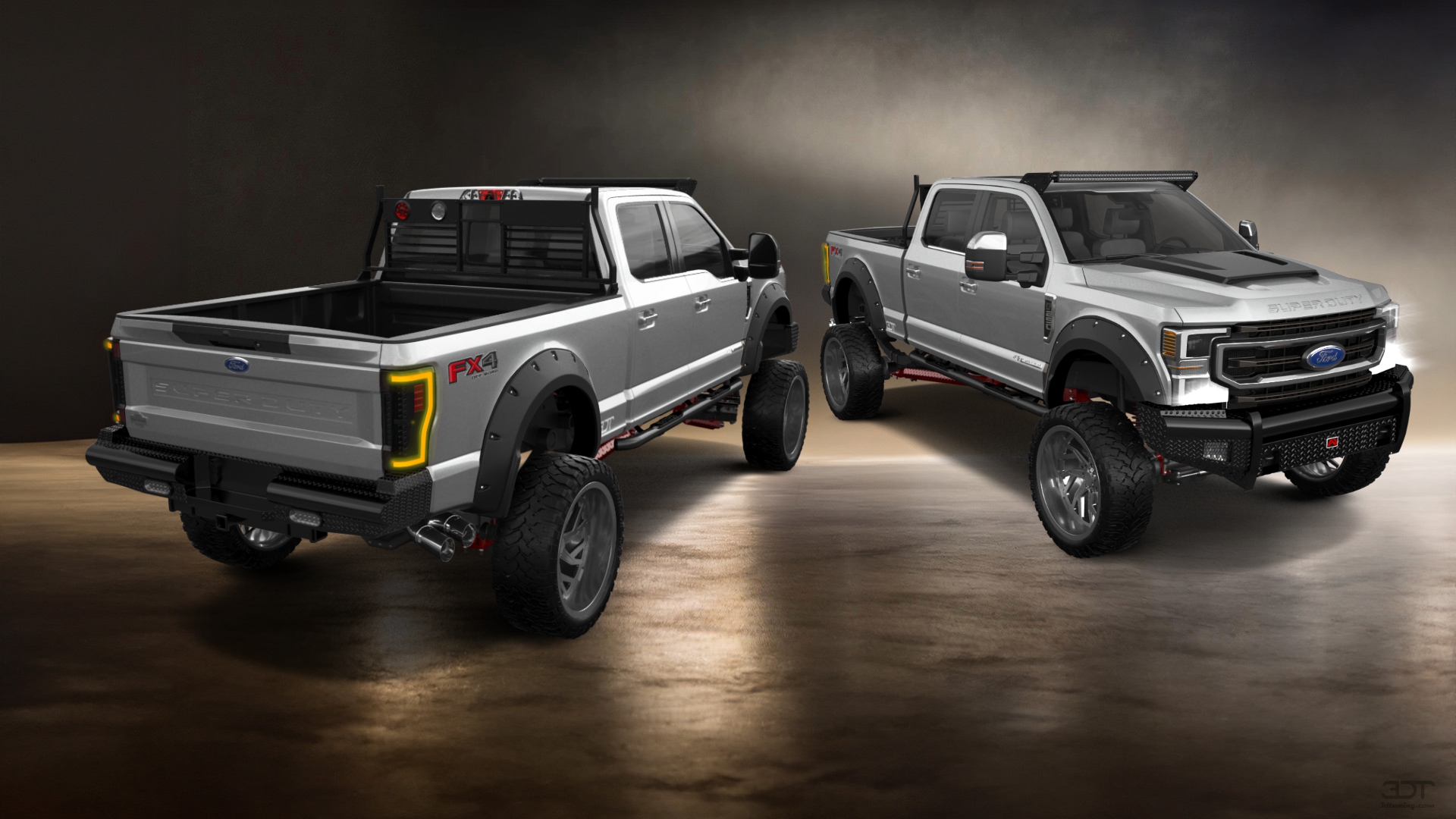 Ford F-250 4 Door pickup truck 2021 tuning