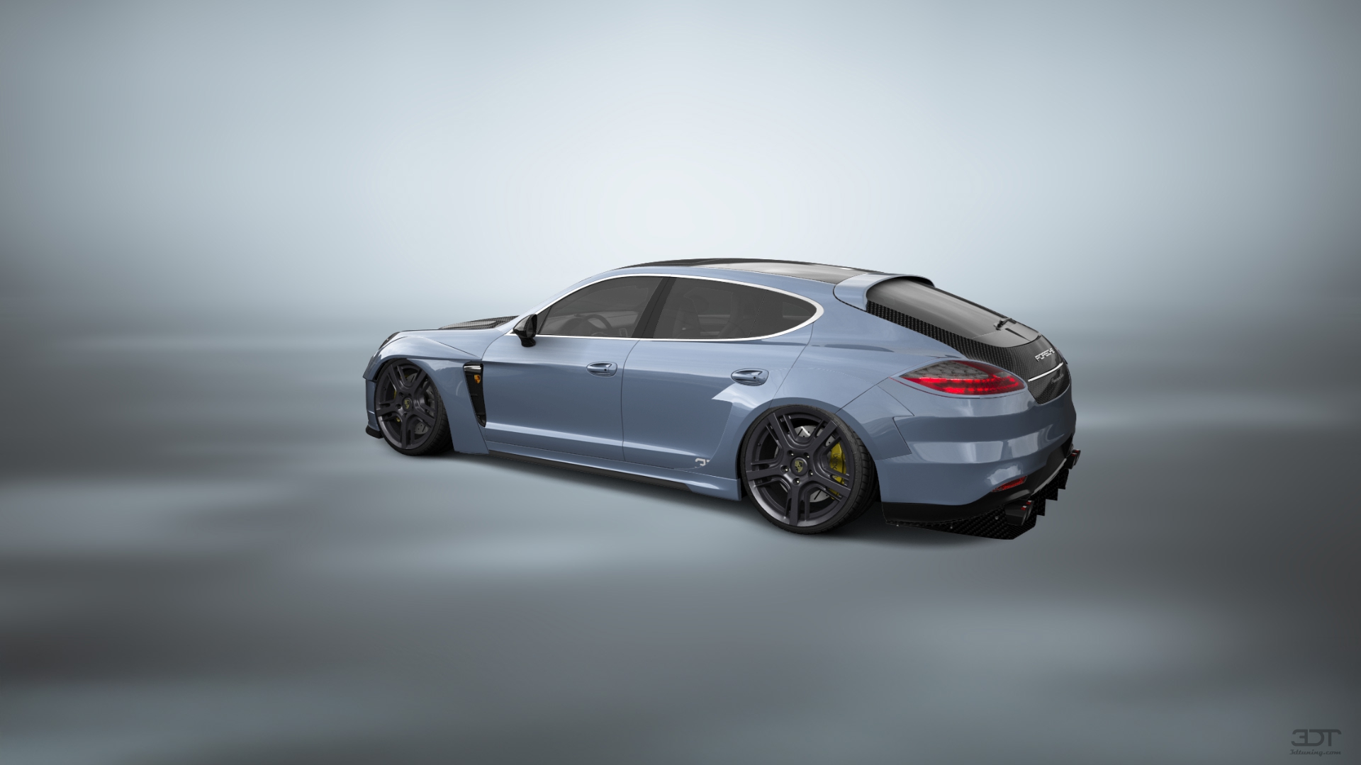 Porsche Panamera 4 door fastback saloon 2011