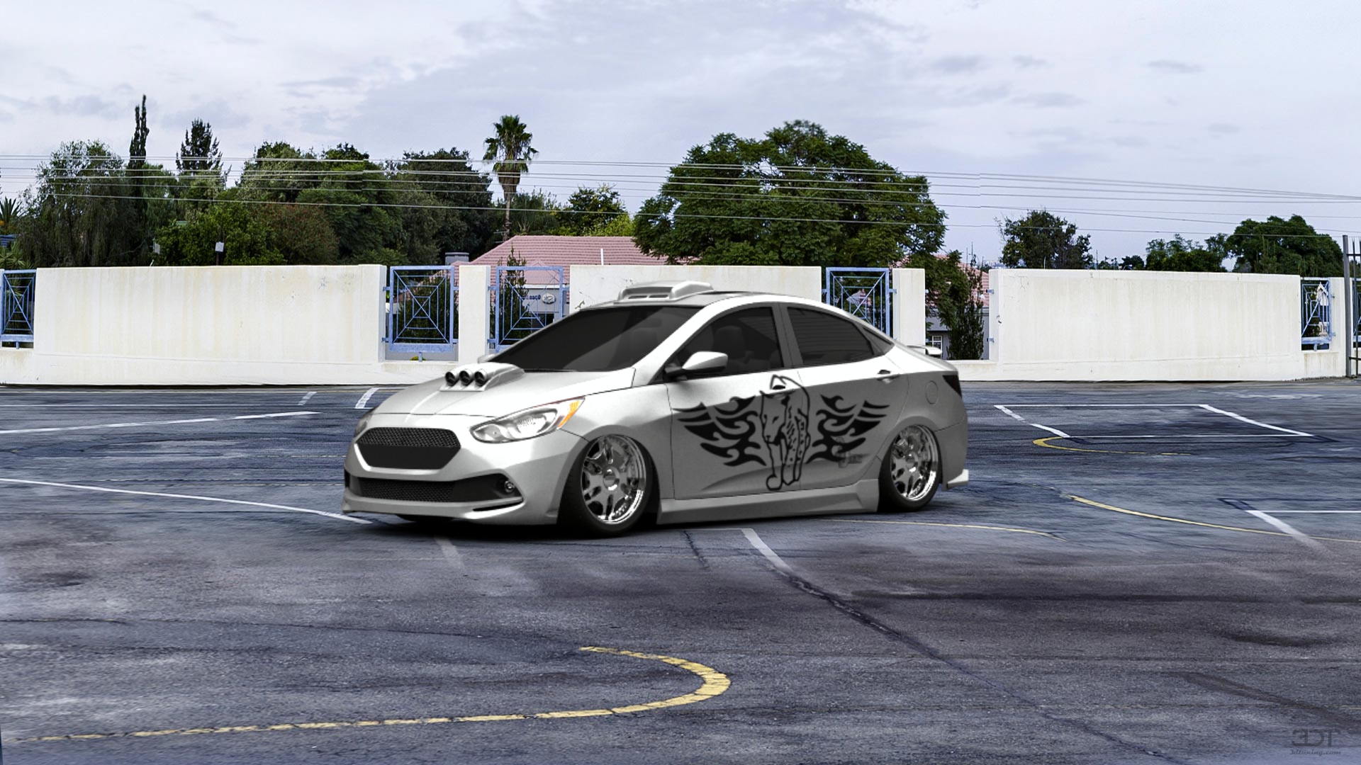Hyundai Solaris Sedan 2011 tuning