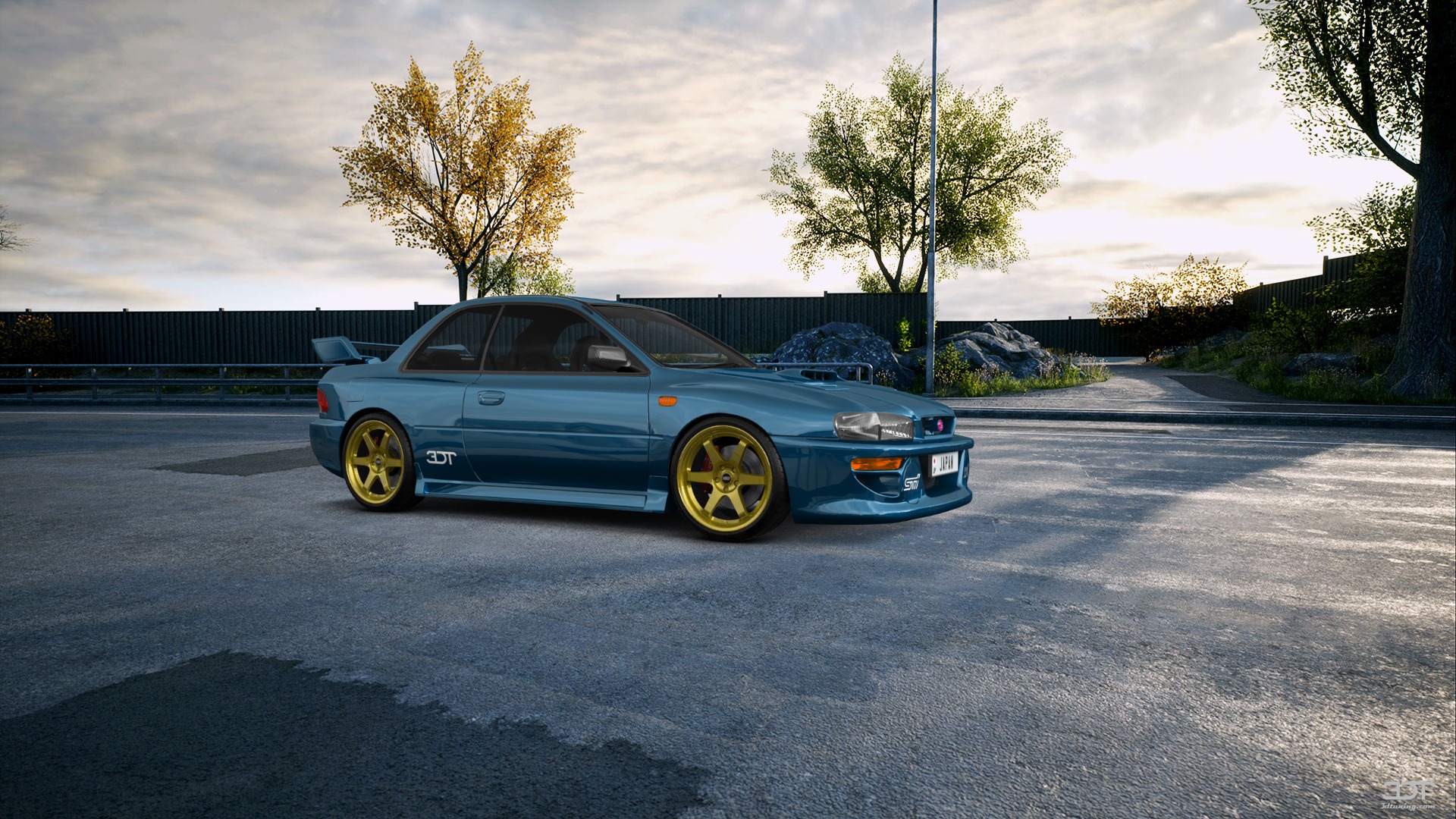 Subaru Impreza WRX STI 22B 2 Door Coupe 2000 tuning