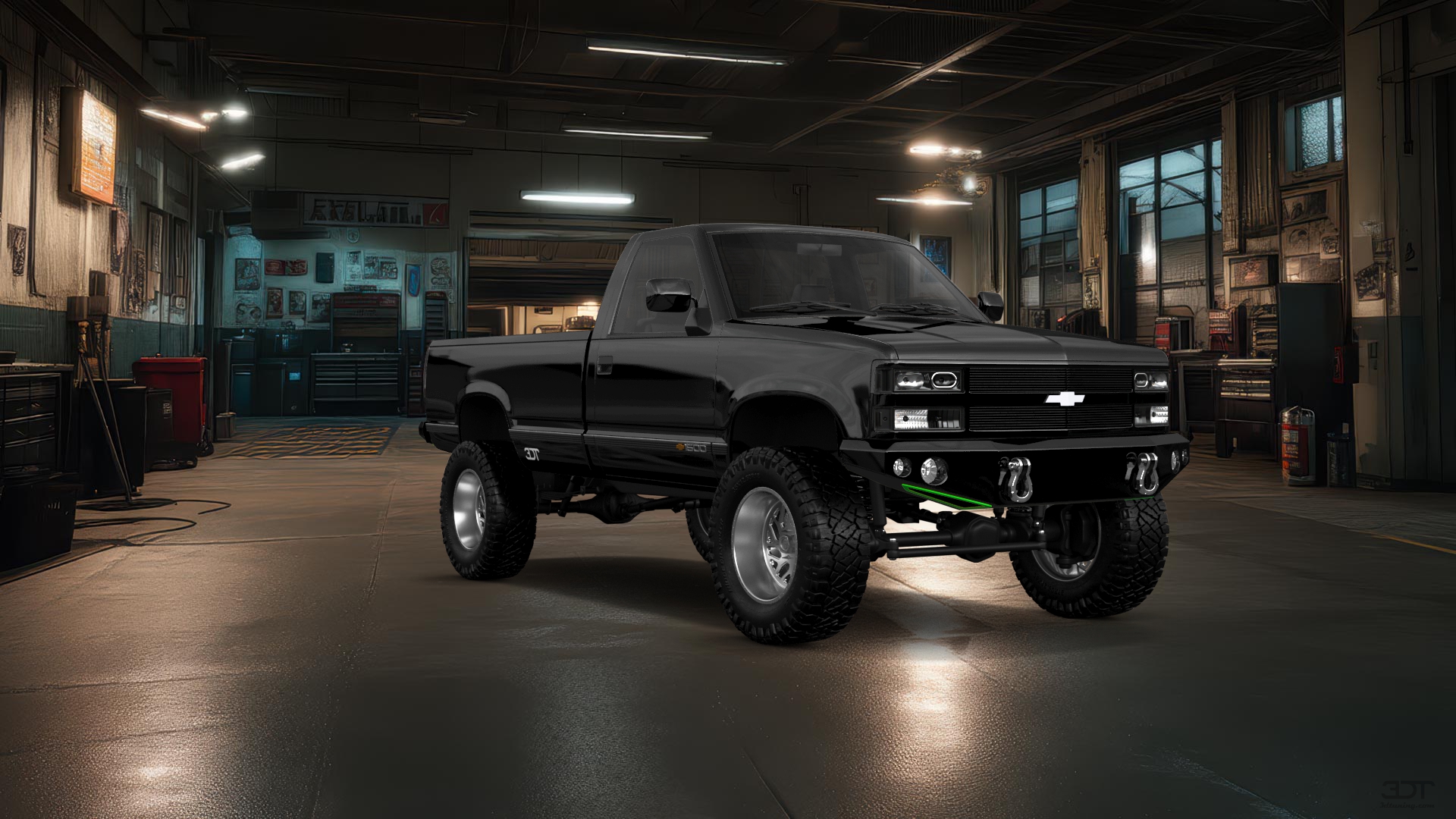 Chevrolet K1500 Regular Cab Fleetside Pickup 1988 tuning