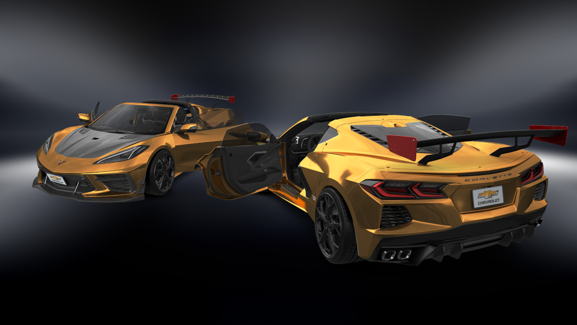 Chevrolet Corvette 2 door targa top 2020 Images