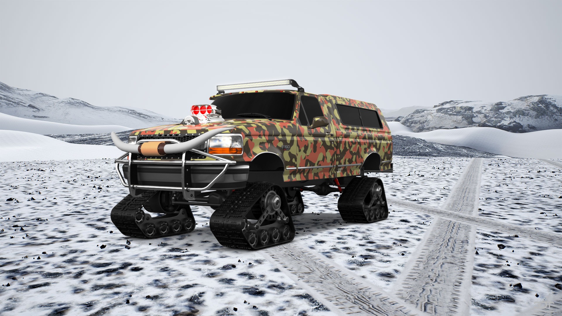 Ford F-150 Regular Cab 2 Door pickup truck 1992 tuning