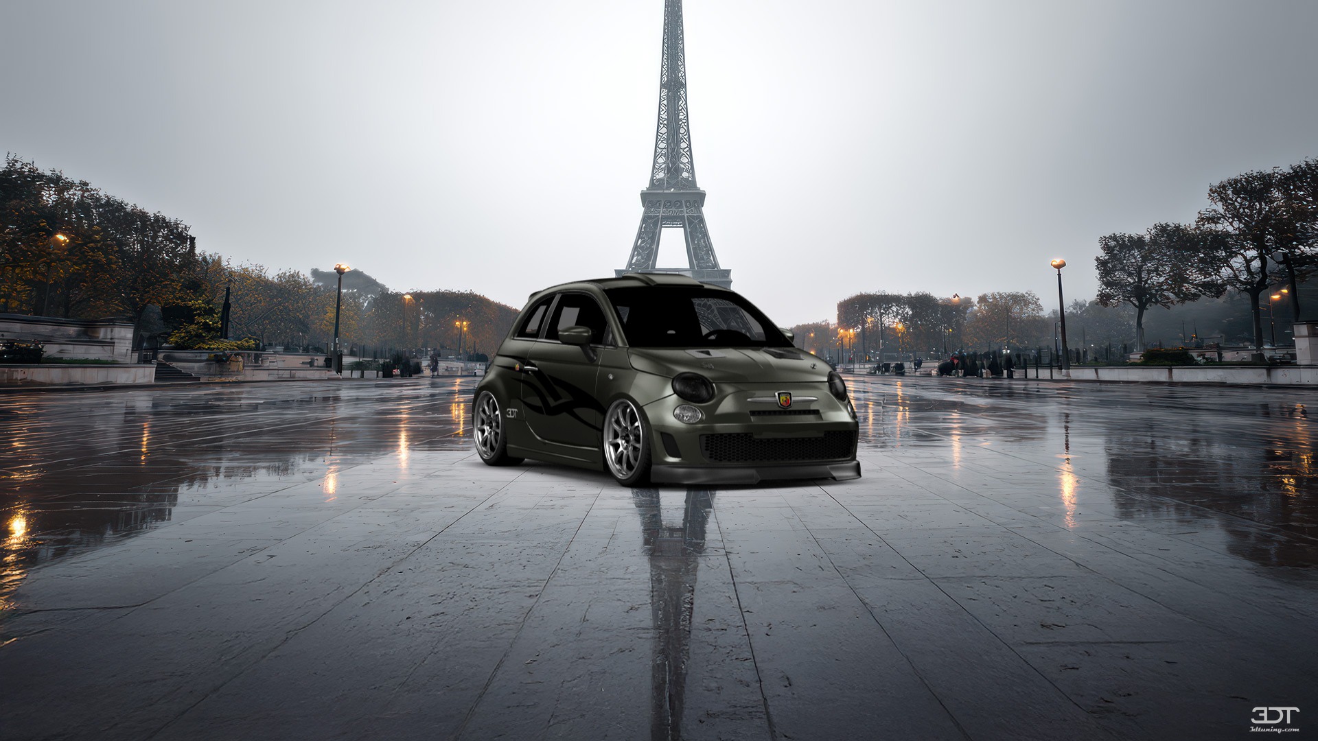 Fiat 500 Abarth 3 Door 2010 tuning