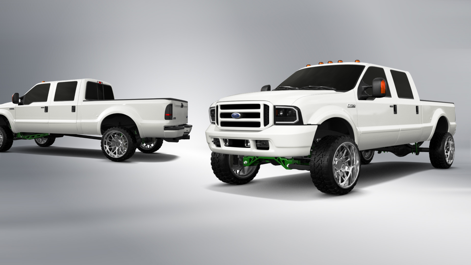 Ford F-250 Crew Cab 4 Door pickup truck 1999 tuning