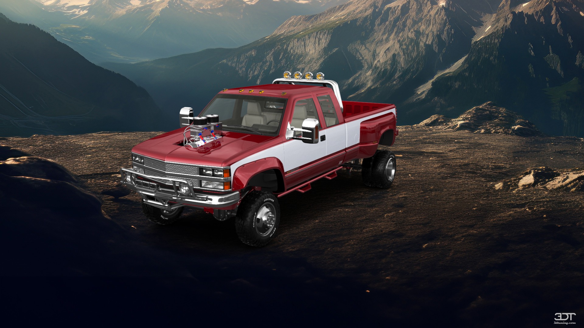Chevrolet K3500 Extended Cab Pickup Truck 1988