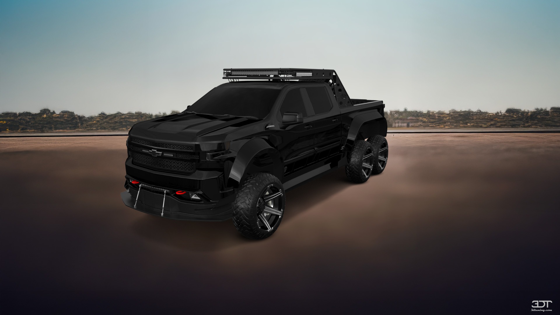 Chevrolet Silverado Hennessey Goliath 6X6 Truck 2020 tuning