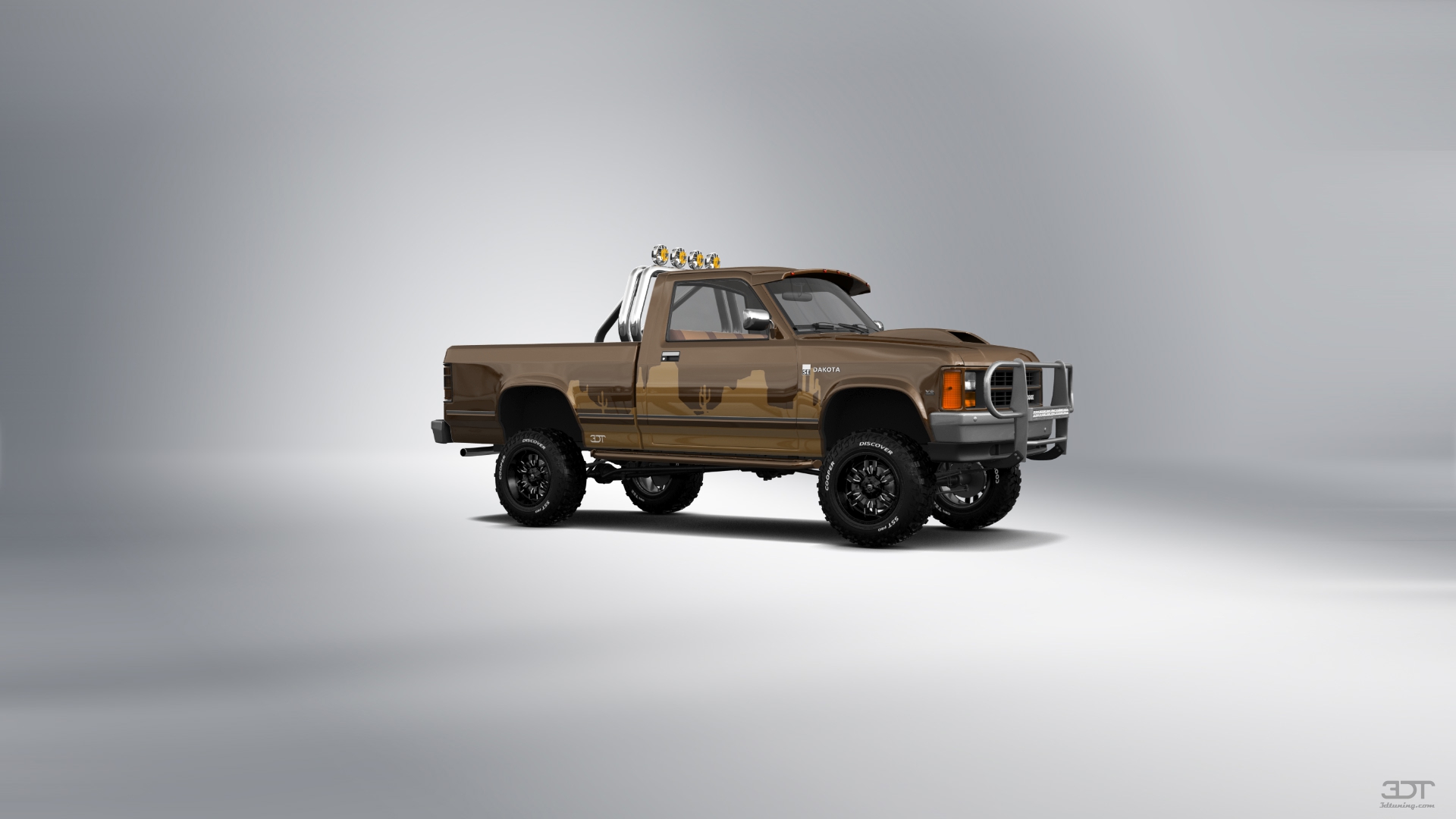 Dodge Dakota Regular Cab 2 Door pickup truck 1987 tuning