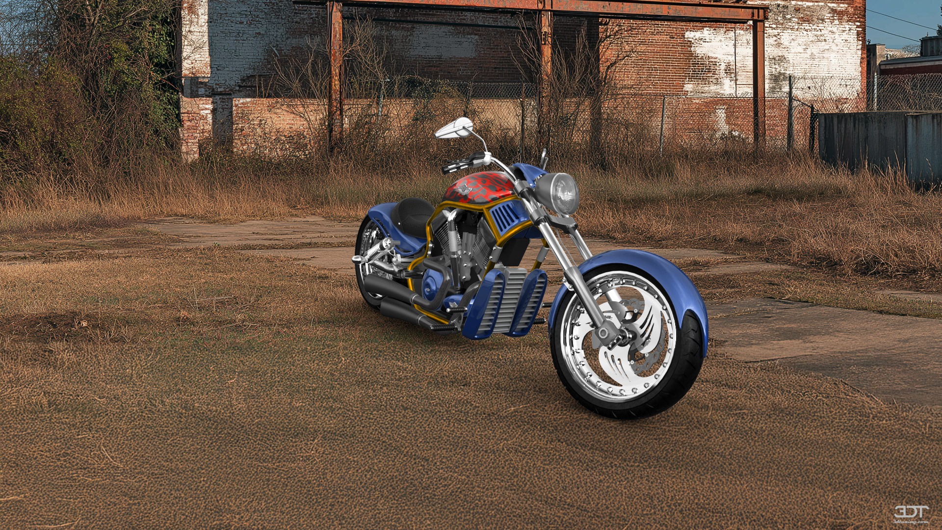 Harley-Davidson Custom Chopper Cruiser 2011 tuning