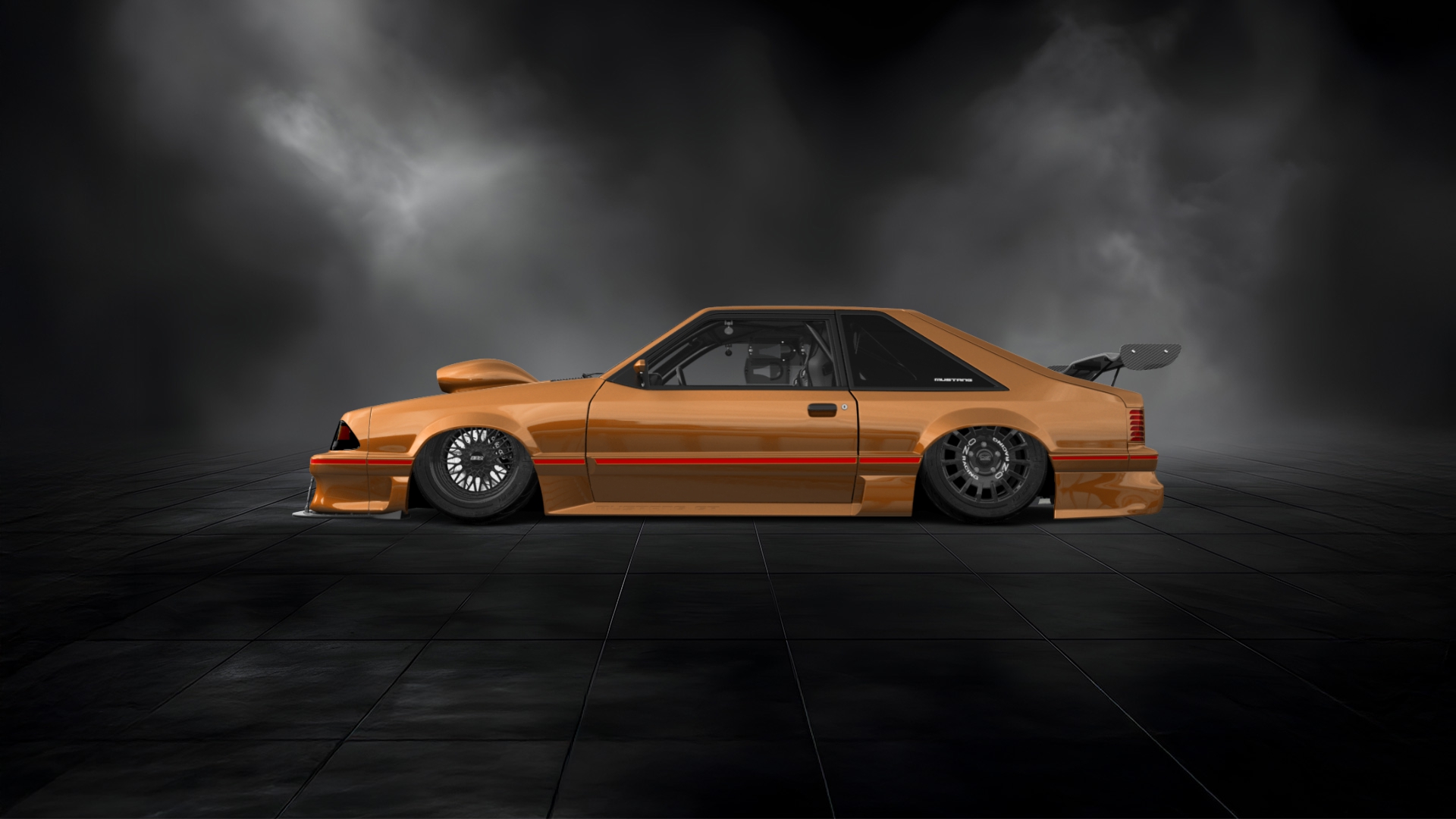 Ford Mustang 3 Door Hatchback 1988 tuning