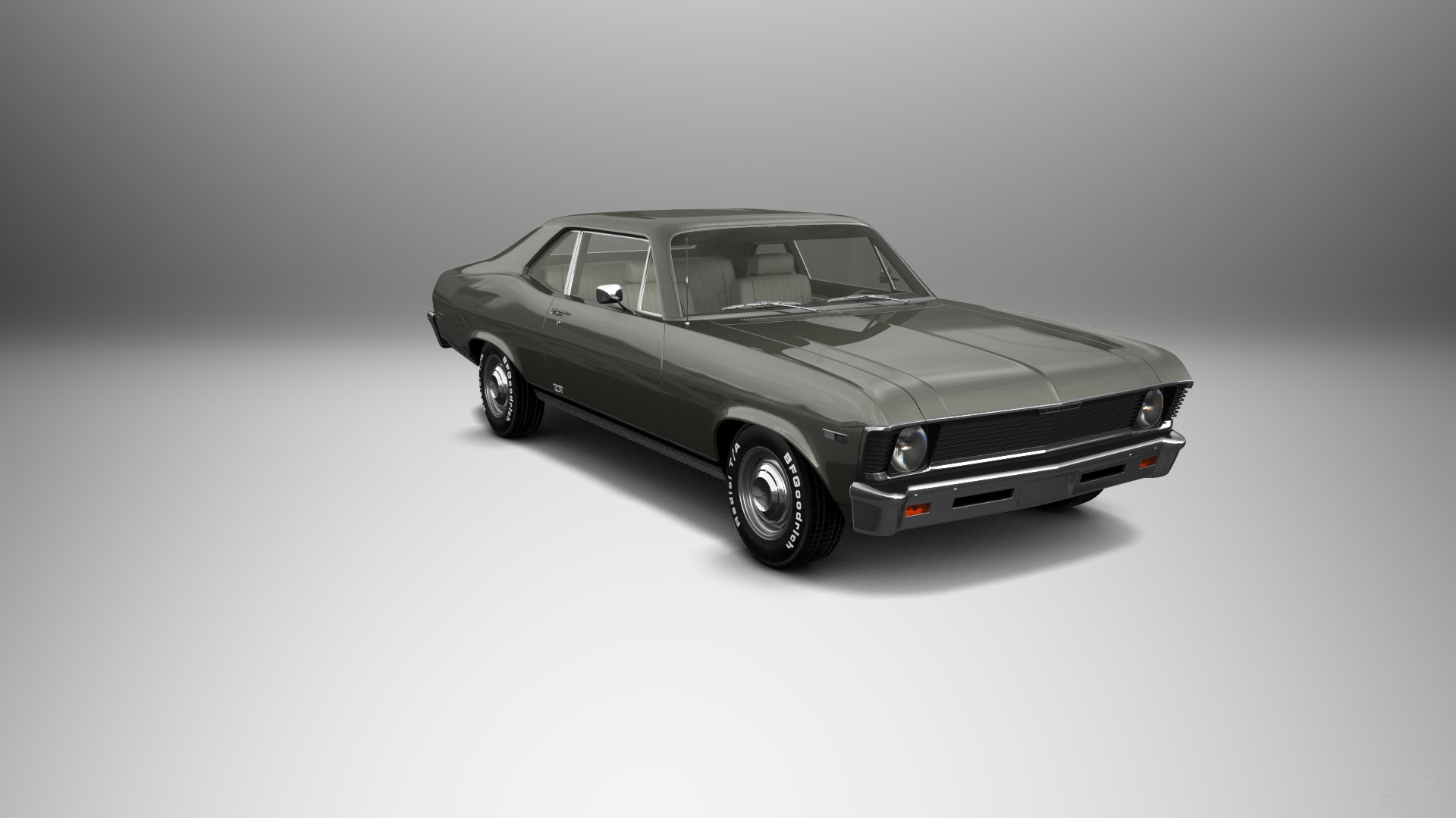 Chevrolet Chevy II Nova 2 Door Coupe 1968