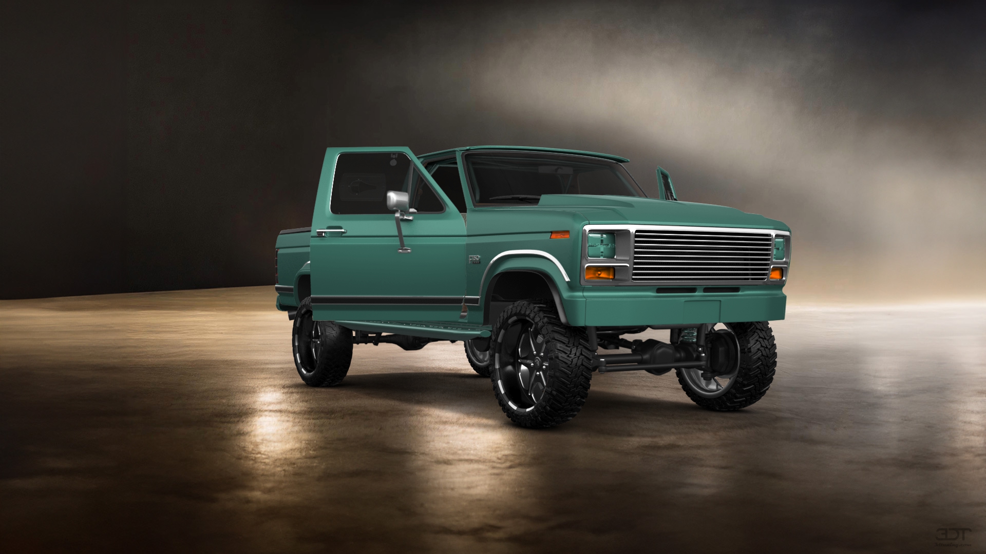 Ford F-150 2 Door pickup truck 1986 tuning