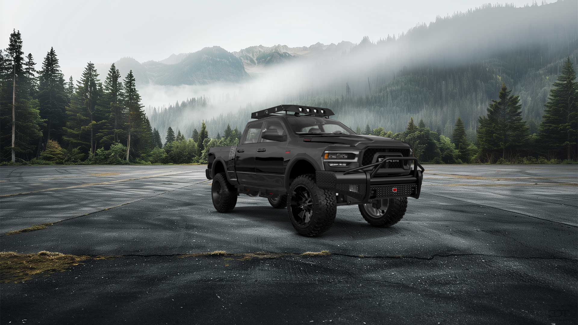Dodge Ram 2500 4 Door pickup truck 2020 tuning