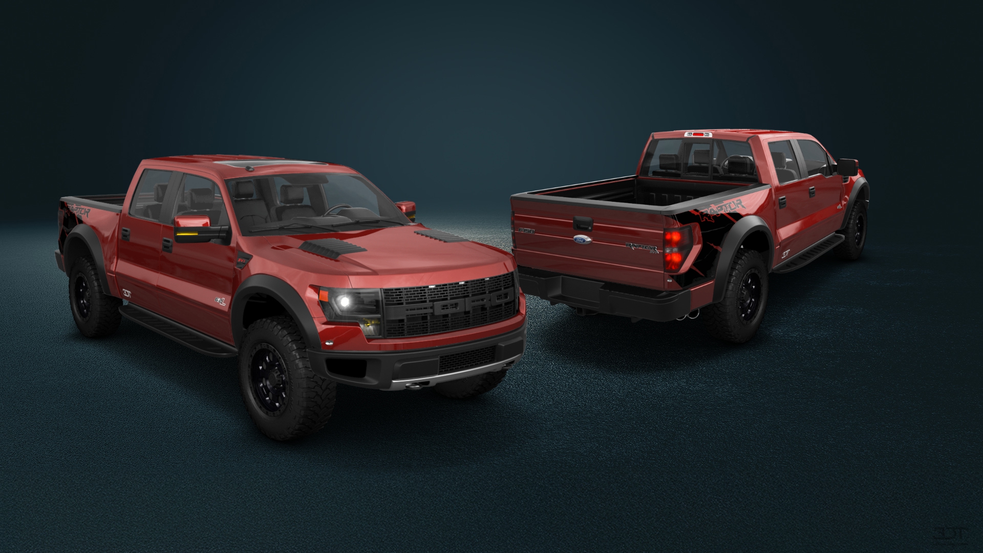 Ford F-150 SVT Raptor 4 Door pickup truck 2013