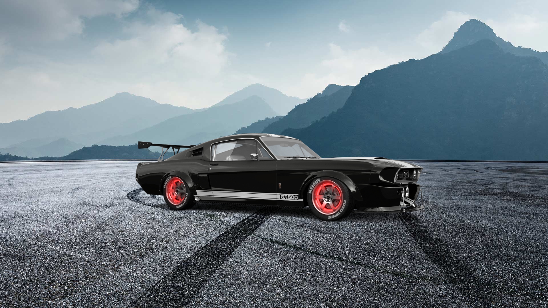Mustang GT500 2 Door Coupe 1968