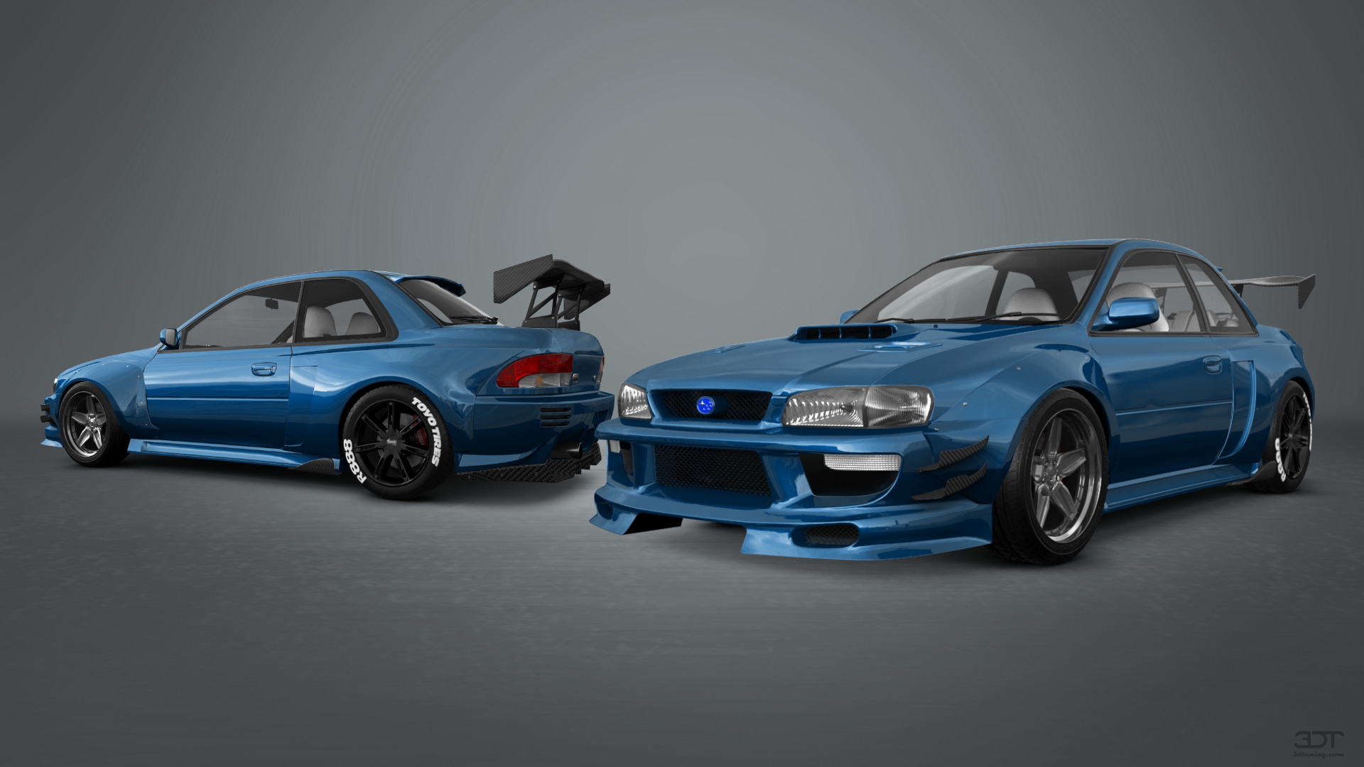 Subaru Impreza WRX STI 22B 2 Door Coupe 2000 tuning