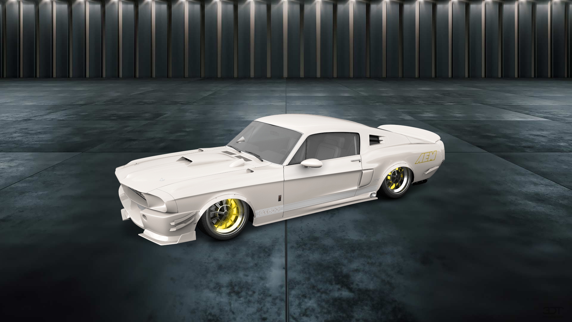 Mustang GT500 2 Door Coupe 1968 tuning