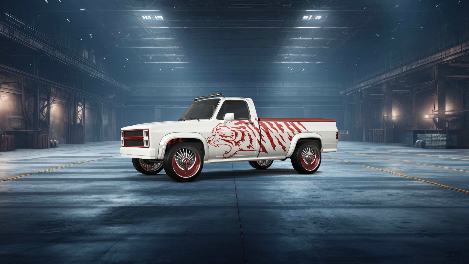 GMC Sierra 1500 2 Door pickup truck 1985 tuning