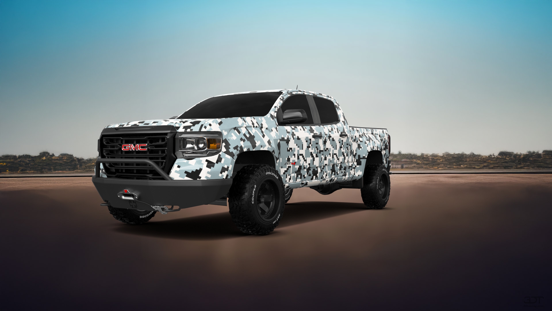 GMC Canyon Crew Cab 4 Door pickup truck 2021