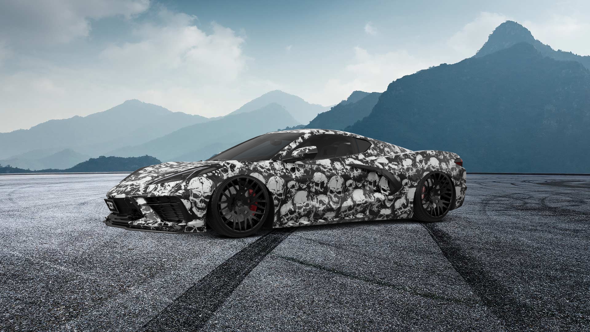 Chevrolet Corvette 2 door targa top 2020 Images