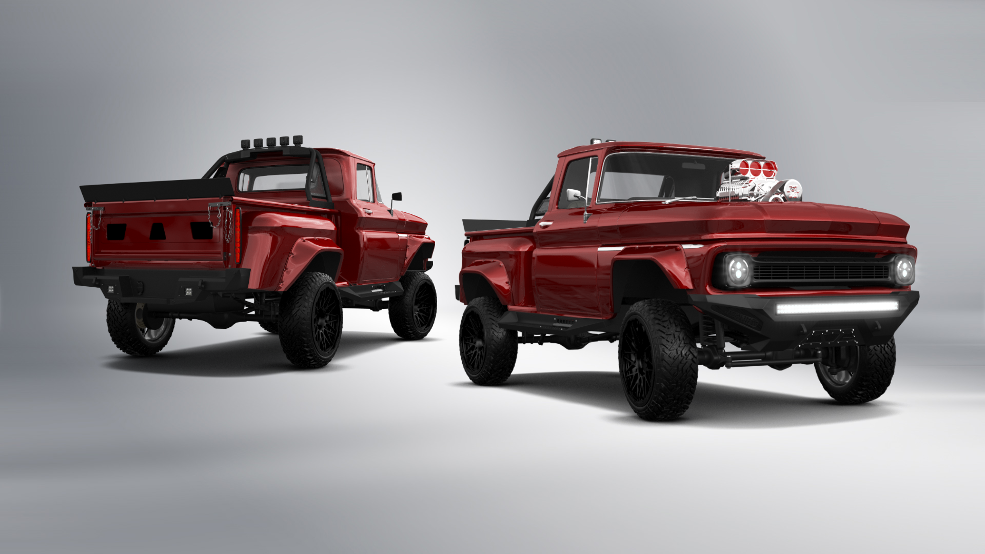 Chevrolet C-10 Stepside 2 Door pickup truck 1963