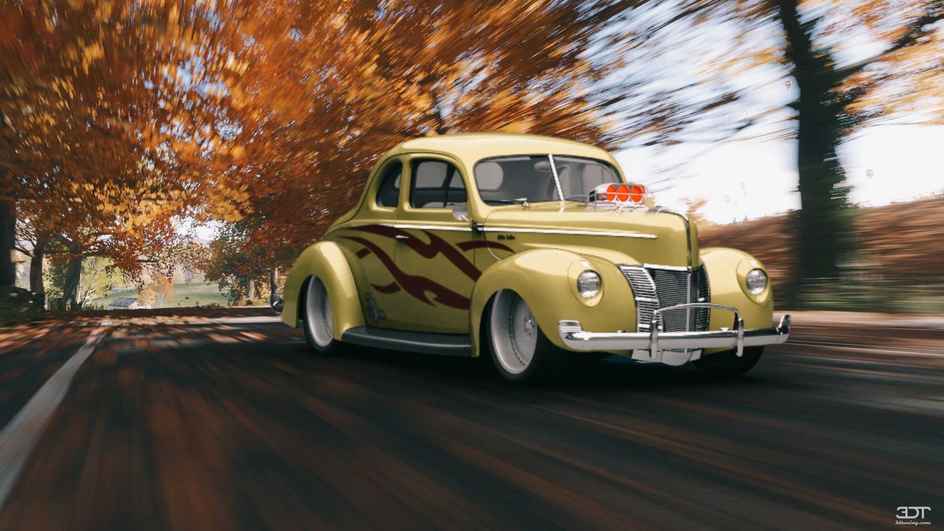 Ford De Luxe Coupe Liftback 1940