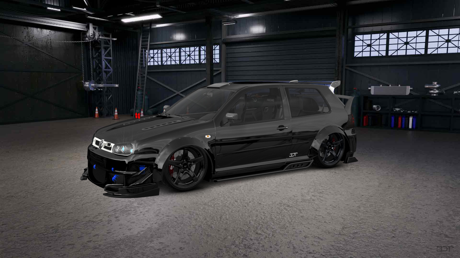 Volkswagen Golf 4 (mk4) 3 Door Hatchback 1997 tuning