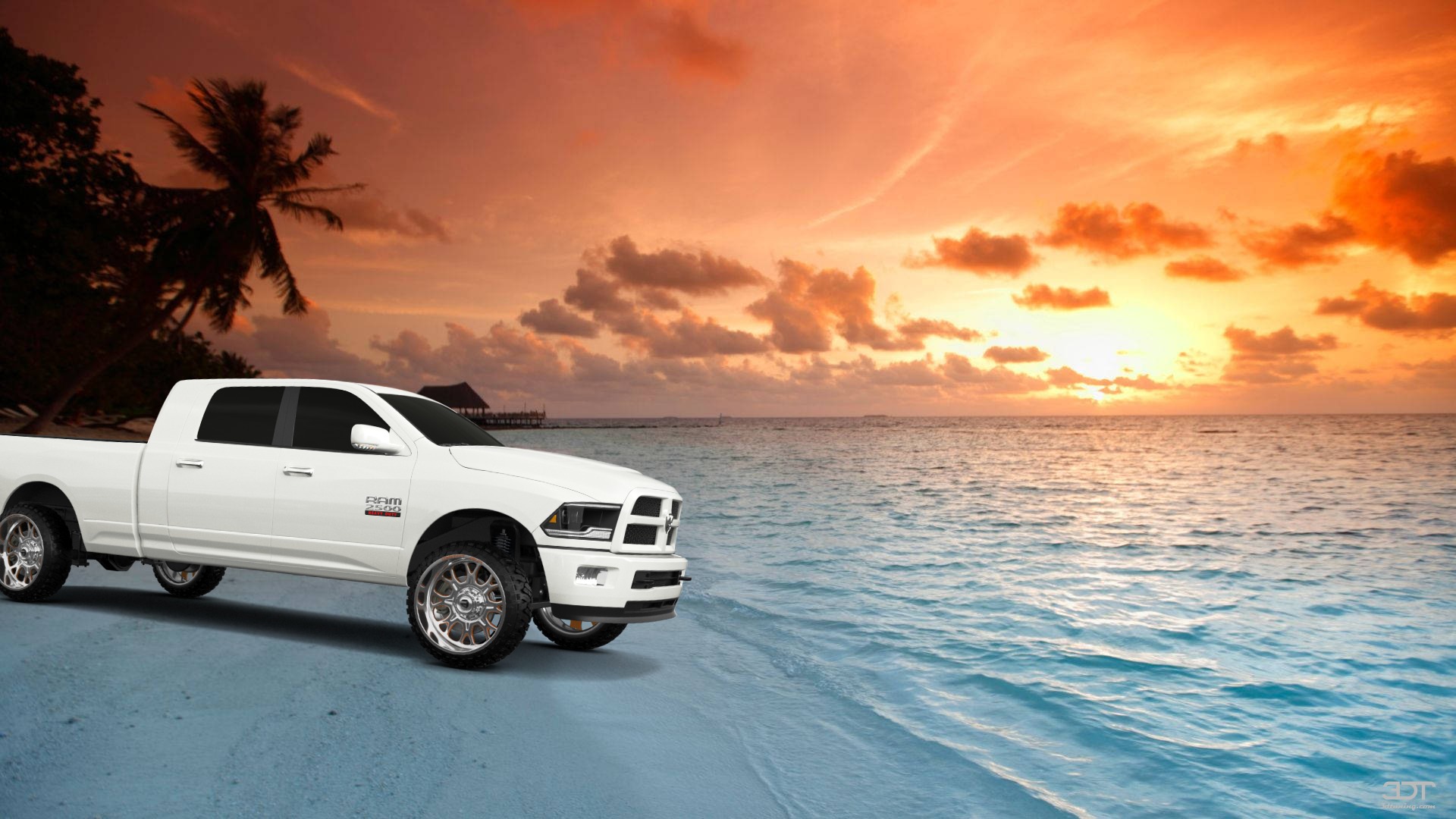 Dodge Ram 2500 Mega Cab 6.4 ft box 4 Door pickup truck 2010 Images