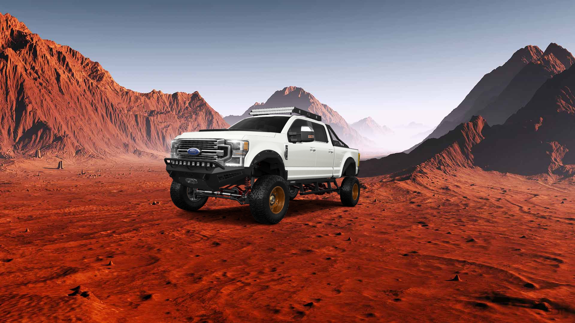 Ford F-250 4 Door pickup truck 2021
